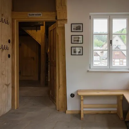 Kulturdenkmal Umgebinde1657 Апартаменты Бад-Шандау