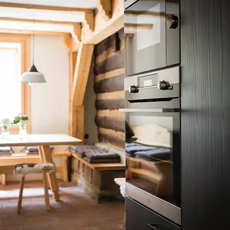 Апартаменты Kulturdenkmal Umgebinde1657 Бад-Шандау