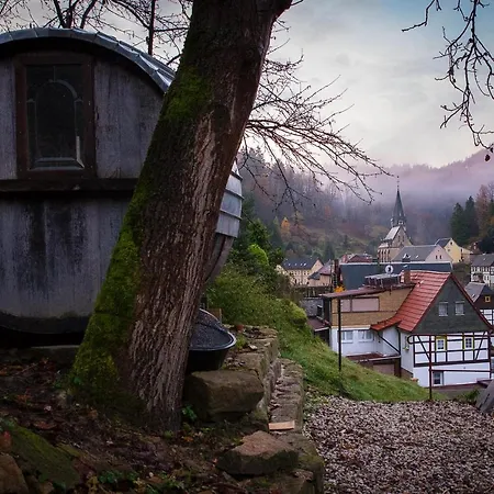 Kulturdenkmal Umgebinde1657 Апартаменты Бад-Шандау